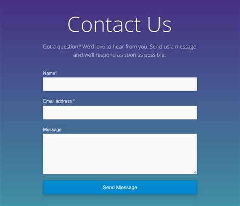 Contact Forms